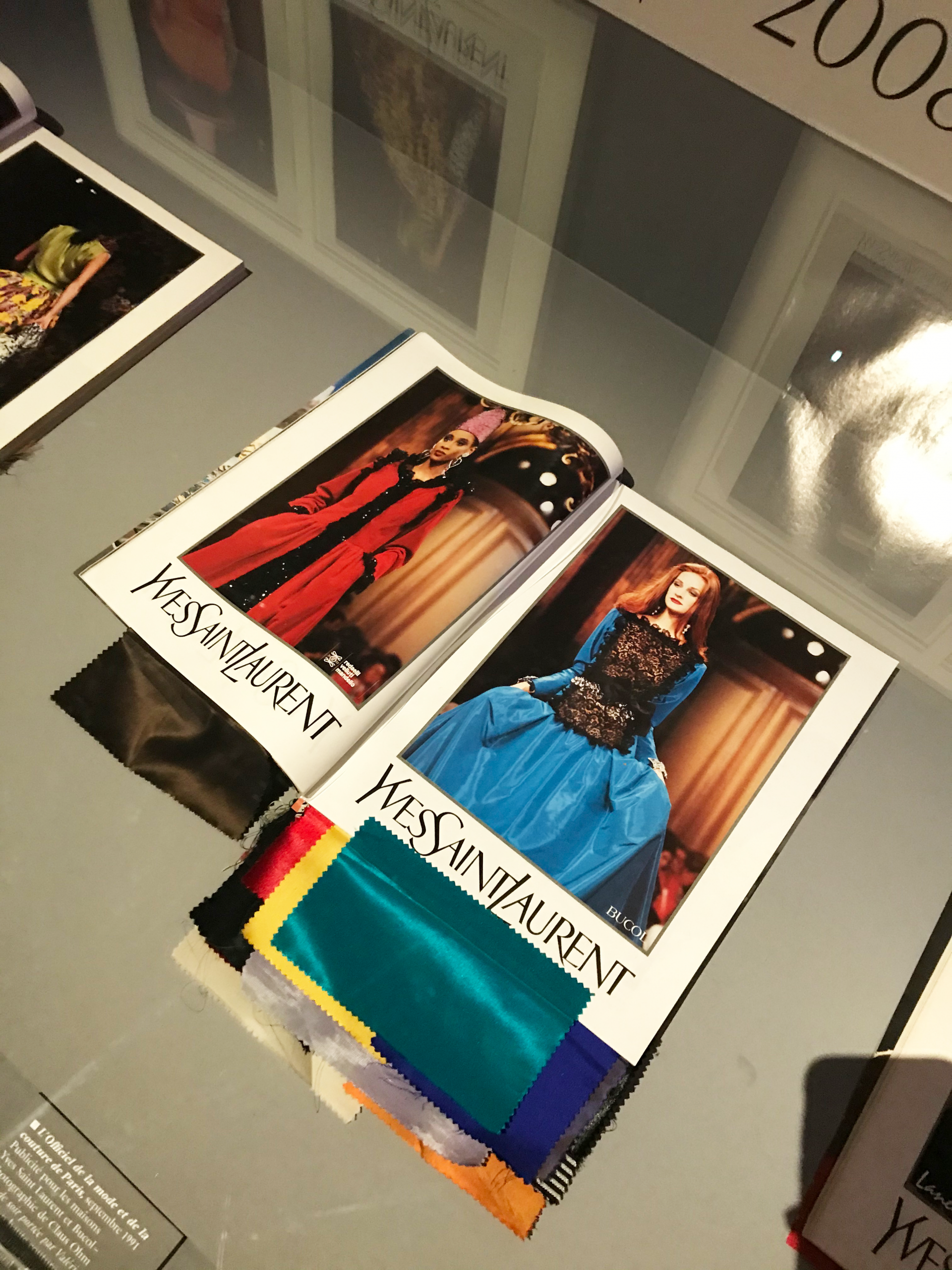 exposition-Yves Saint Laurent-Lyon